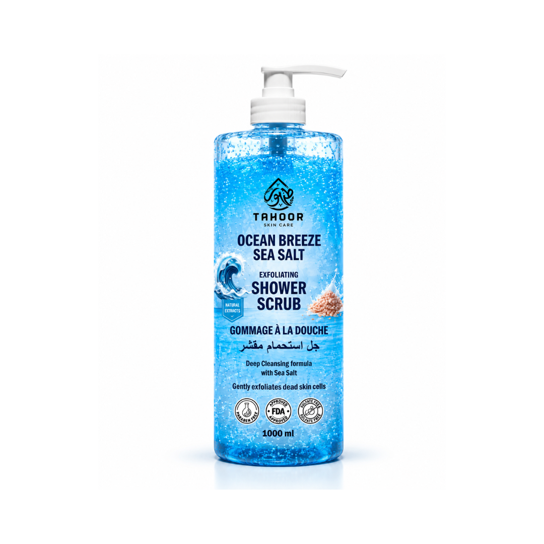 Ocean Breeze Sea Salt Shower Scrub