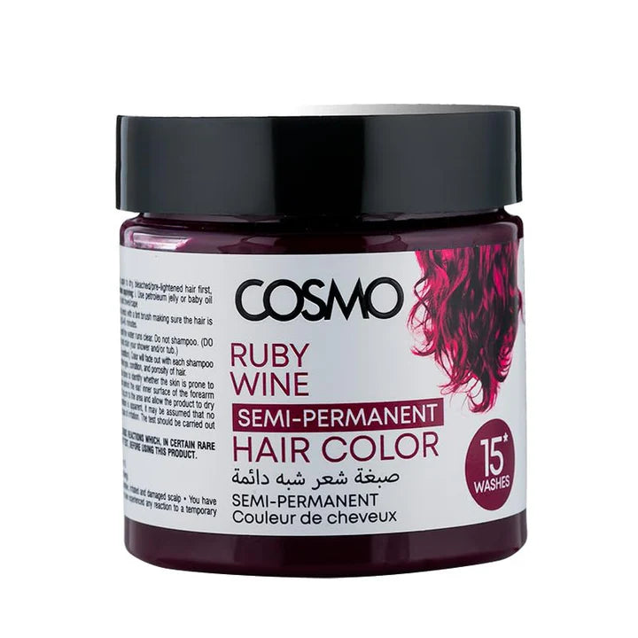 Ruby Wine Semi Permanent Hair Color