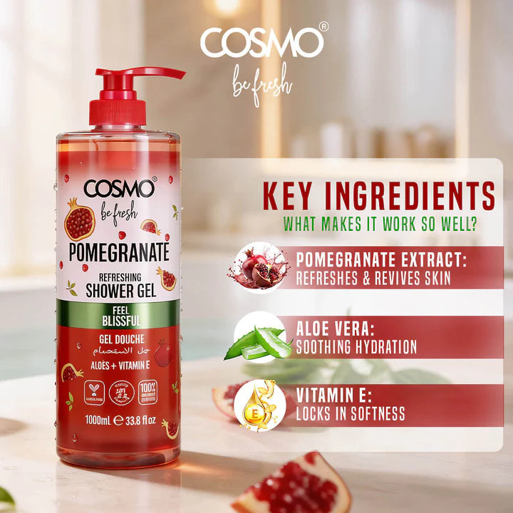 Be Fresh Pomegranate Shower Gel