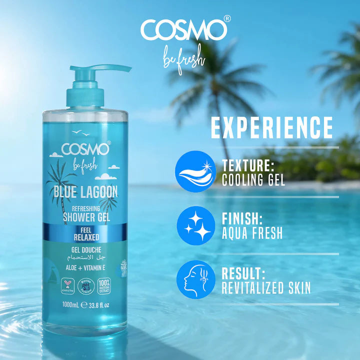 Be Fresh Blue Lagoon Shower Gel