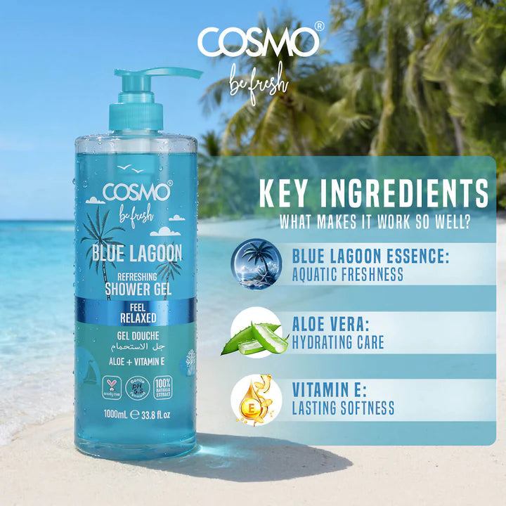 Be Fresh Blue Lagoon Shower Gel