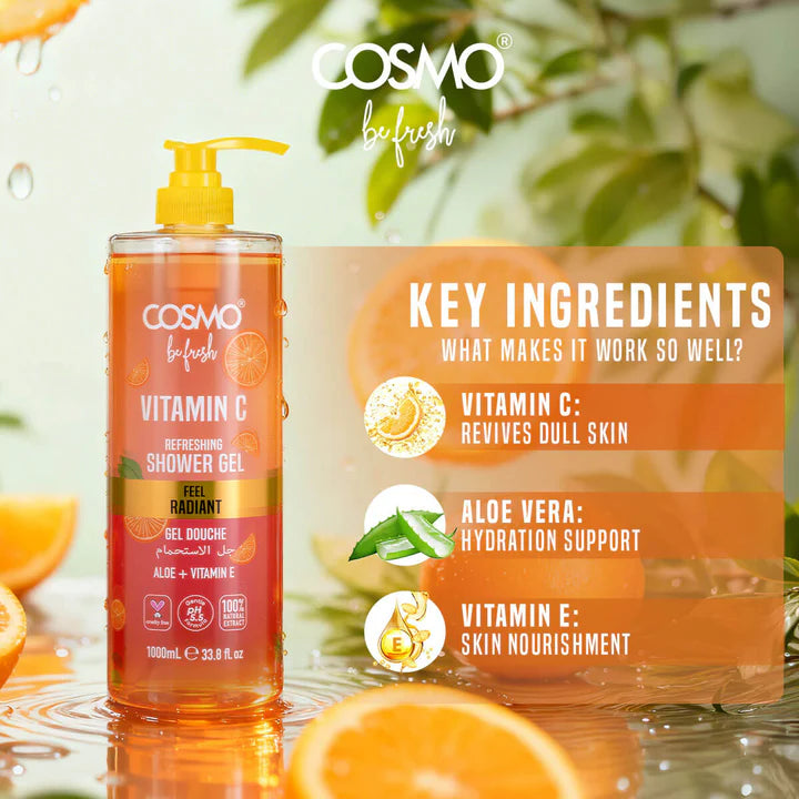 Be Fresh Vitamin C Shower Gel