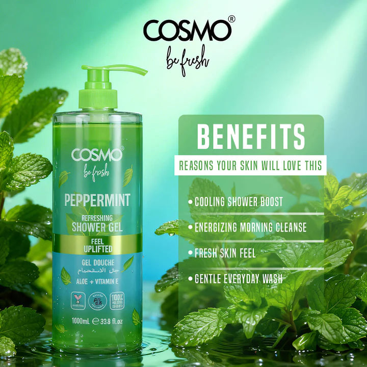 Be Fresh Peppermint Shower Gel