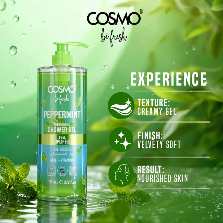 Be Fresh Peppermint Shower Gel