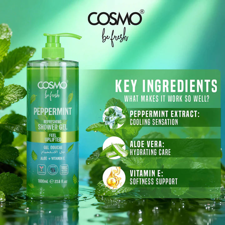 Be Fresh Peppermint Shower Gel