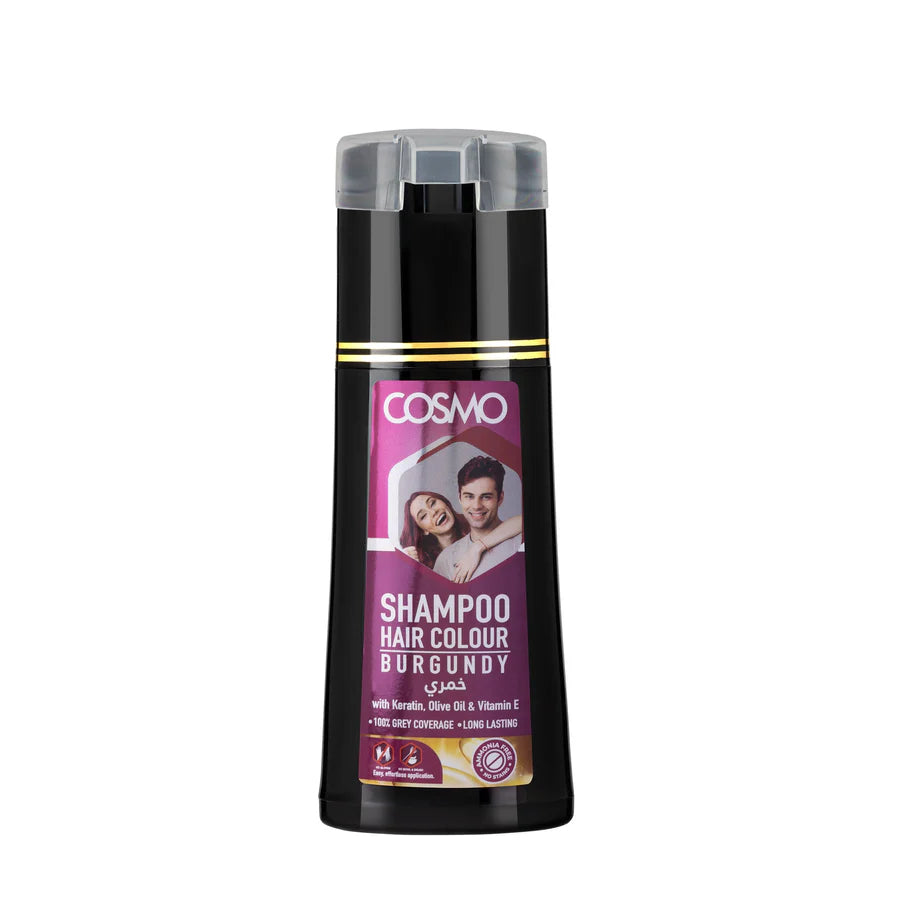 HAIR COLOUR SHAMPOO BURGUNDY