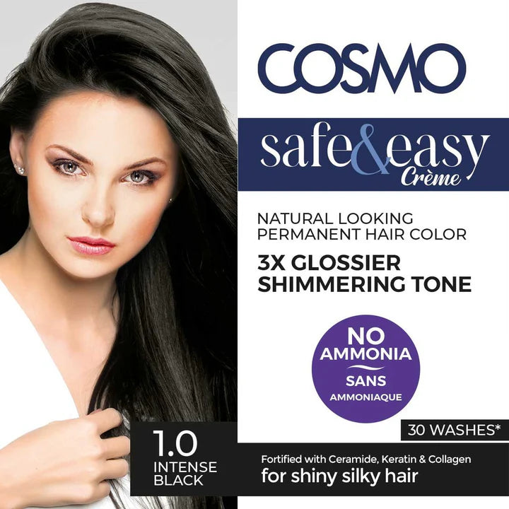 Intense Black 1.0 Hair Color Kit
