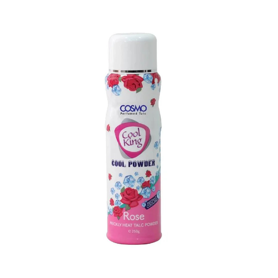 COSMO PERFUMED TALC COOL POWDER ROSE