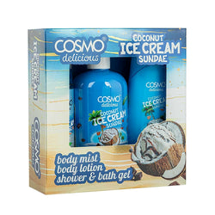 Coconut Ice Cream Sundae 3 IN 1