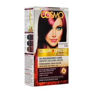 Burgandy 4.6 Hair Color Cream Kit