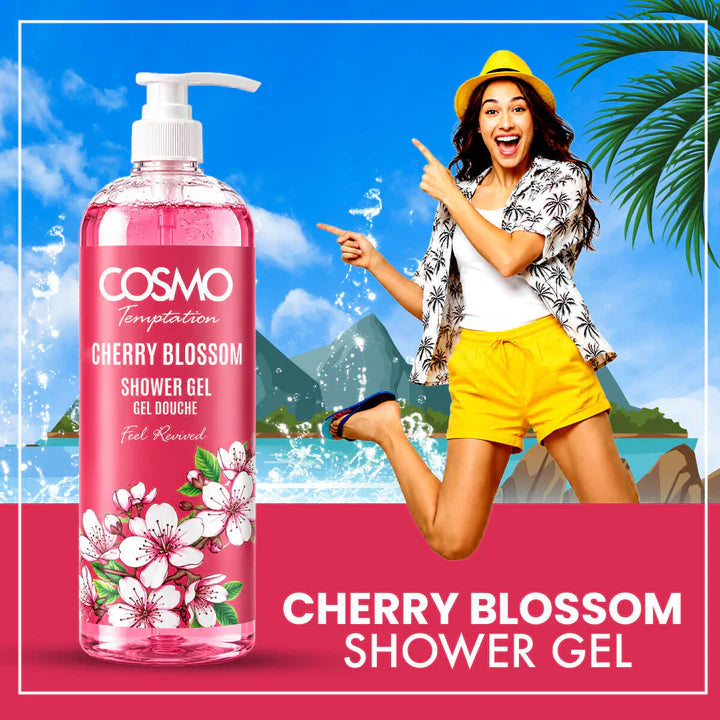Temptation Cherry Blossom Shower Gel
