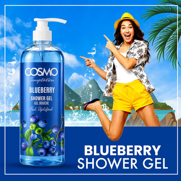 Temptation Blueberry Shower Gel