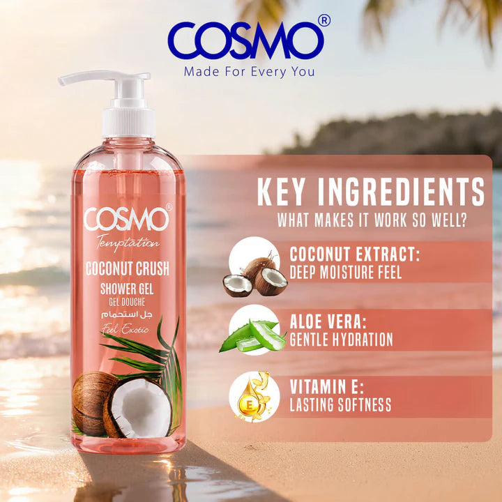 Temptation Coconut Crush Shower Gel