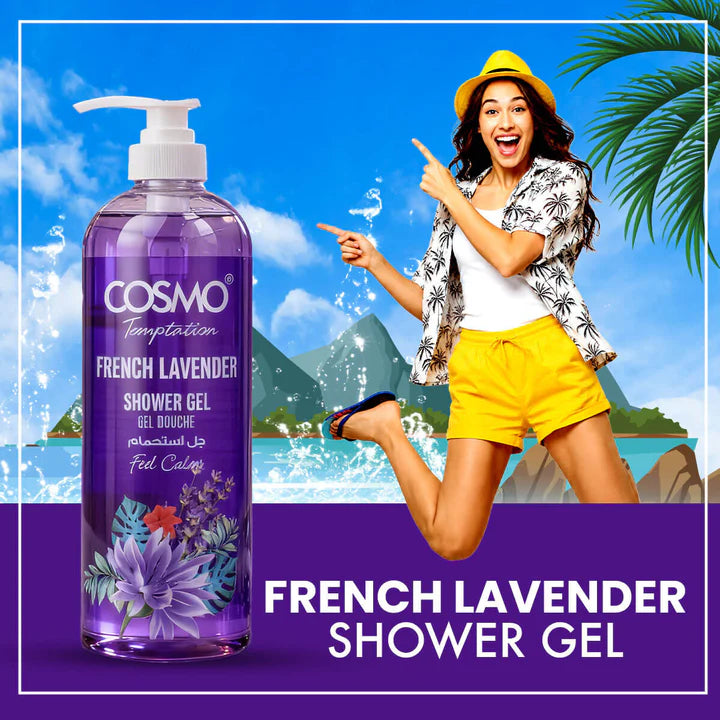 Temptation French Lavender Shower Gel