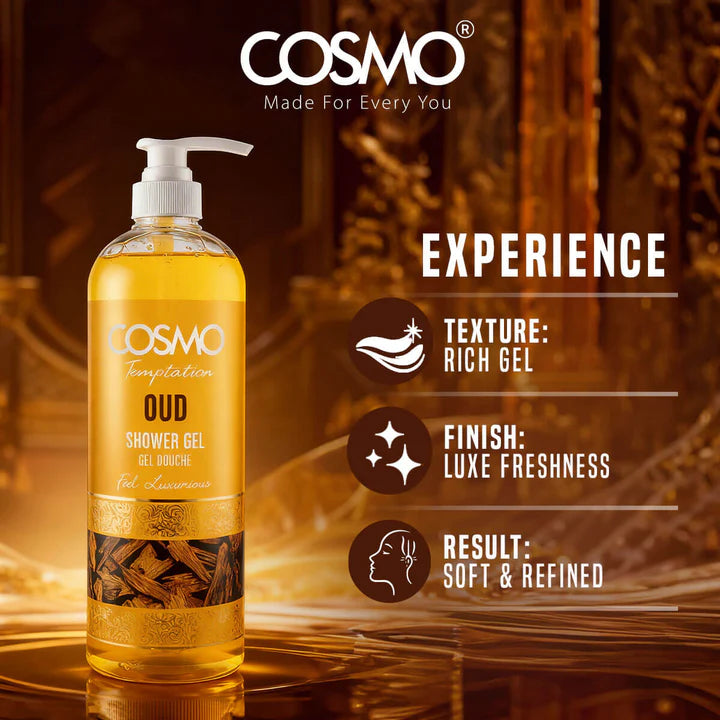 Temptation Oud Shower Gel