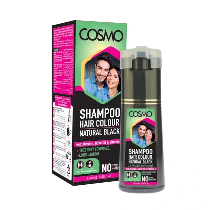 Hair Colour Natural Black Shampoo