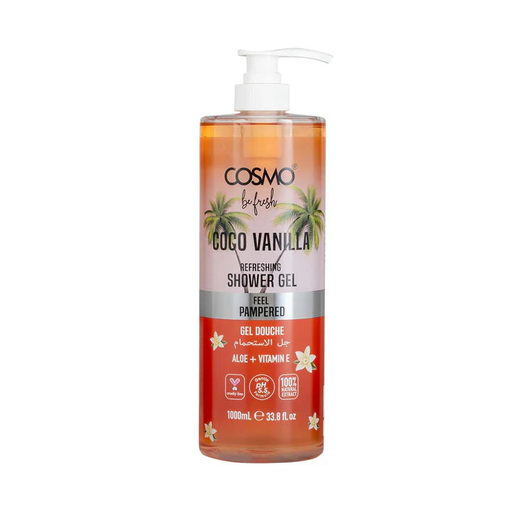 BE FRESH COCO VANILLA SHOWER GEL