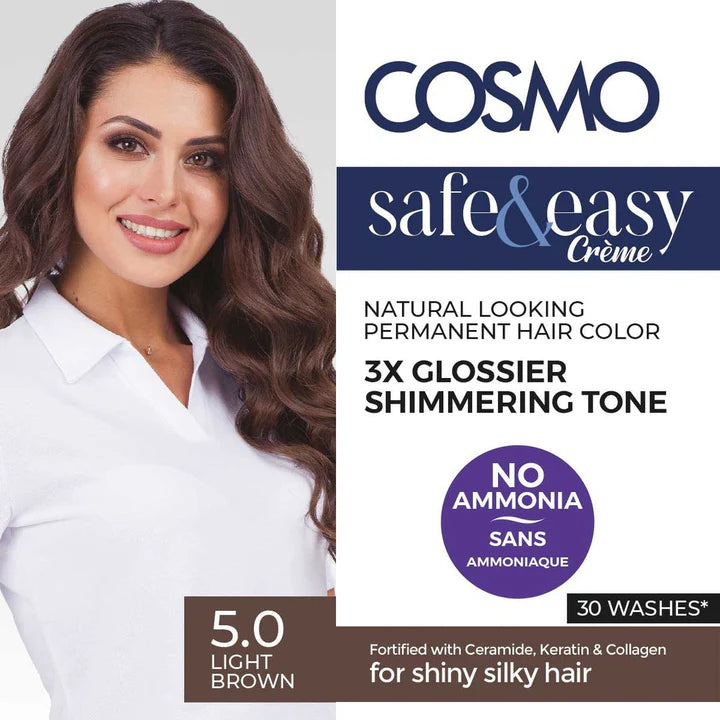 Light Brown 5.0 Hair Color Kit
